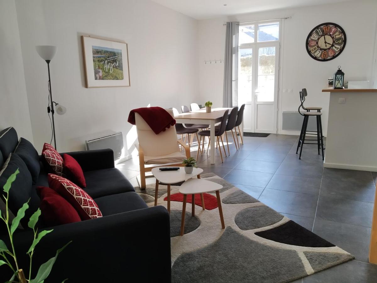 Jolie Maison Tuffeau Centre De Saumur Avec Local Velos Сомюр Экстерьер фото